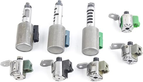 Automatic Transmission Solenoid kit AW55-51SN AW55-50SN Transmission Shift Control Solenoid Torque Converter Clutch Valve Compatible with Nissan Pontiac Saab Saturn Suzuki in Saudi Arabia