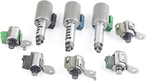 Automatic Transmission Solenoid kit AW55-51SN AW55-50SN Transmission Shift Control Solenoid Torque Converter Clutch Valve Compatible with Nissan Pontiac Saab Saturn Suzuki in Saudi Arabia