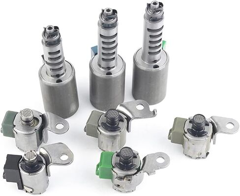 Automatic Transmission Solenoid kit AW55-51SN AW55-50SN Transmission Shift Control Solenoid Torque Converter Clutch Valve Compatible with Nissan Pontiac Saab Saturn Suzuki in Saudi Arabia
