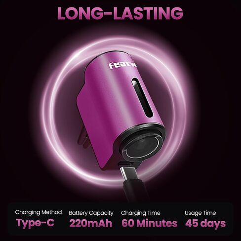 Smart Car Air Freshener with 3 pcs Essential Oil, Three Modes Intelligent Car Aroma Diffuser, Aromatizante para Carro, Black in Saudi Arabia