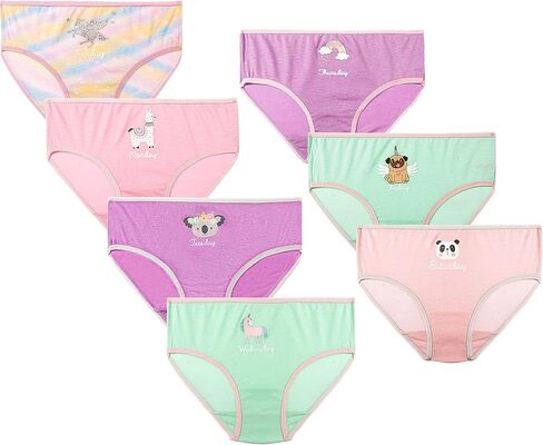 KENSIE GIRL Underwear Set Little Girls, Big Girls & Teens 7 Pack Kids Panties in Saudi Arabia