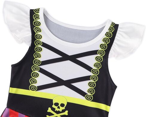 AmzBarley Girls Nightgowns Princess Nightgown Pajamas for Toddler Kids Sleepwear Flutter Sleeve Nightie Sleep Dress in Kuwait