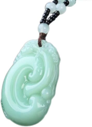 Gorgeous and elegant jade ruyi pendant, showing your cultural taste in Saudi Arabia