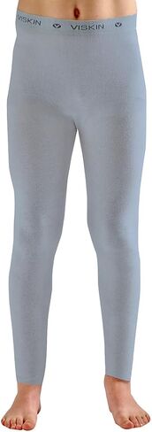 Viskin Kids Seamless Leggings for Eczema Prone Skin, Psoriasis and Itchy Skin, Viscose Fibre Under Layer Pants for Boys and Girls Absorb Moisture, Skin Soothing and Cooling 2-5 Years, Ecru in Saudi Arabia