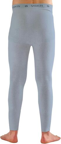 Viskin Kids Seamless Leggings for Eczema Prone Skin, Psoriasis and Itchy Skin, Viscose Fibre Under Layer Pants for Boys and Girls Absorb Moisture, Skin Soothing and Cooling 2-5 Years, Ecru in Saudi Arabia