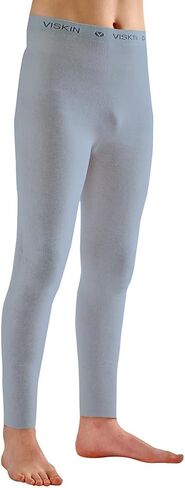 Viskin Kids Seamless Leggings for Eczema Prone Skin, Psoriasis and Itchy Skin, Viscose Fibre Under Layer Pants for Boys and Girls Absorb Moisture, Skin Soothing and Cooling 2-5 Years, Ecru in Saudi Arabia