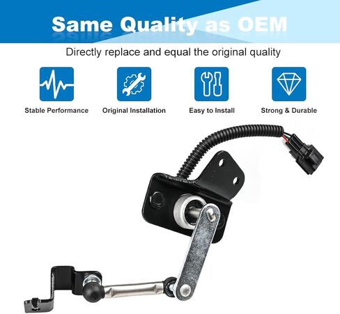 JDMON Rear Suspension Ride Height Sensor Compatible with Nissan Armada 2017-2020, Infiniti QX56 2011-2013, QX80 2014-2018 5.6L, Replace 53820-1LA2A in Saudi Arabia