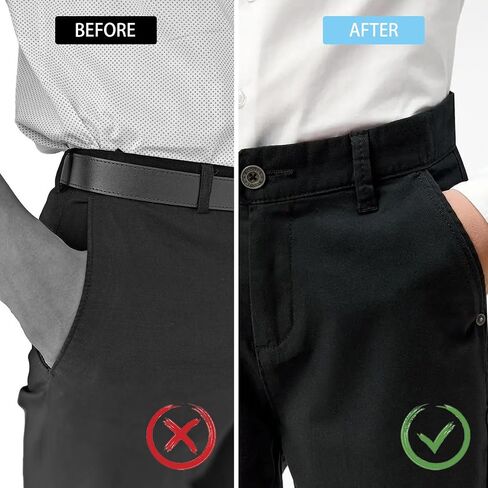 1 Pair Shirt Stays for Men, Adjustable Elastic Dress Shirt Garters Holder Straps with Non-slip Clips Y-Style Shirt Stays in Saudi Arabia