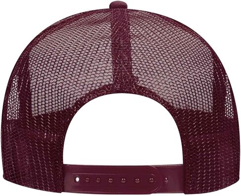 OTTO Wholesale 12 x Polyester Foam Front 5 Panel High Crown Mesh Back Trucker Hat - (12 Pcs) in Saudi Arabia