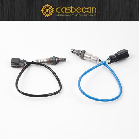 مستشعر الأكسجين Dasbecan 234-5038 234-4490 O2 4 قطع متوافق مع Explorer Ford F150 F-150 3.5L 3.7L Mustang Edge Escape Fusion Flex Taurus MKZ MKX MKT MKS 2010-2016 Upstream & Downstream in Saudi Arabia