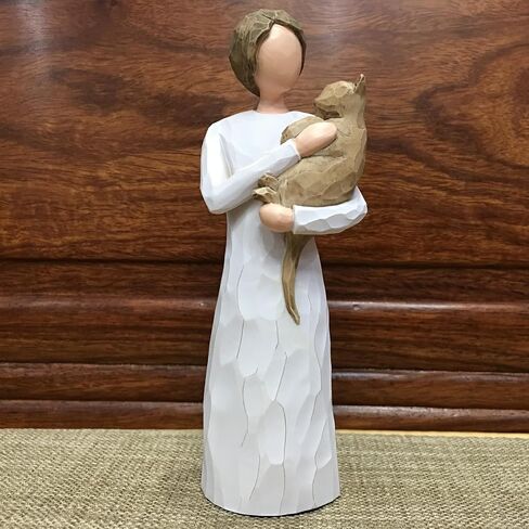 FRUMOASA Cat Angel Figurine 6" Loss of Cat Sympathy Memorial Gift Statue in Saudi Arabia