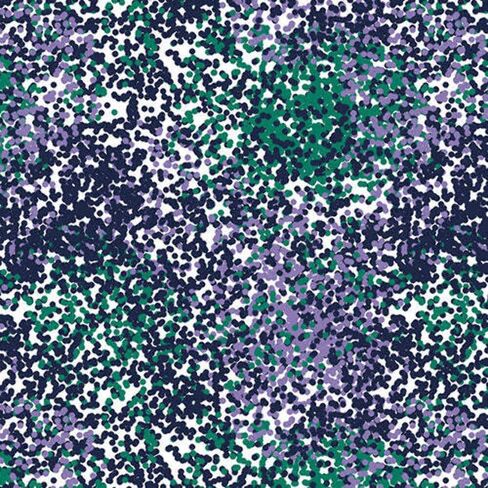 IBKUL Athleisure Wear واقي من الشمس UPF 50+ Icefil Cooling Tech رذاذ طلاء طباعة قابل للتعديل طول كم طويل بولو - 48542 طلاء بخاخ أزرق/أخضر XS in Kuwait