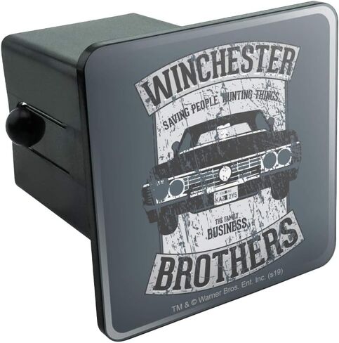 Supernatural Anti Possession Symbol Tow Trailer Hitch Cover Plug Insert in Saudi Arabia