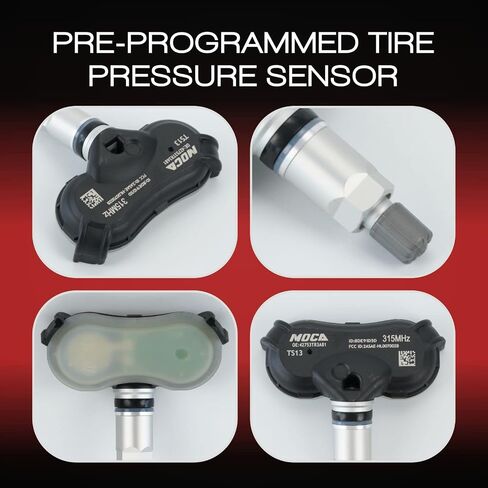 MOCA TPMS Sensor Fit 08-11 for ACURA CSX, 08-14 for HONDA CIVIC, 11-15 CR-Z, 09-11 ELEMENT, 09-14 FIT, 10-14 INSIGHT, 11-17 for HONDA ODYSSEY Tire Pressure Sensor 315Mhz in Saudi Arabia