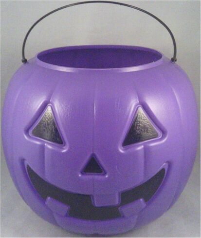 Halloween Pumpkin Jack O Lantern Candy Bucket (Pink) in Saudi Arabia