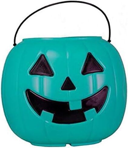 Halloween Pumpkin Jack O Lantern Candy Bucket (Pink) in Saudi Arabia