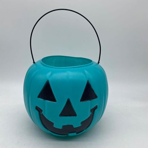 Halloween Pumpkin Jack O Lantern Candy Bucket (Pink) in Saudi Arabia