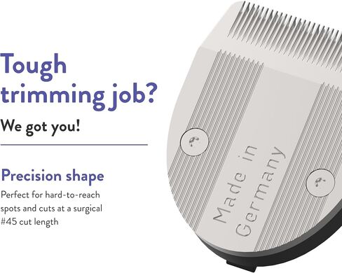 WAHL Professional Animal Vetiva Replacement Blade for The Vetiva Veterinary Mini Trimmer (02168), Silver in Saudi Arabia