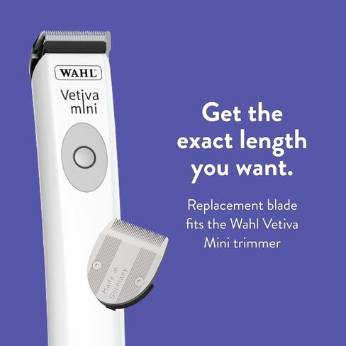WAHL Professional Animal Vetiva Replacement Blade for The Vetiva Veterinary Mini Trimmer (02168), Silver in Saudi Arabia