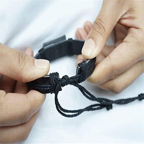 سوار Caiyao WWJD ماذا سيفعل يسوع أساور مطاطية من السيليكون المضفرة أساور حماية للصلاة سوار ملهم للنساء والرجال in Saudi Arabia