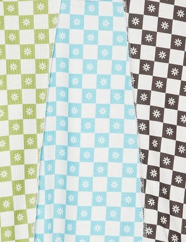 Speechless Girls' Long Sleeve Checkered Colorblock Top in Saudi Arabia