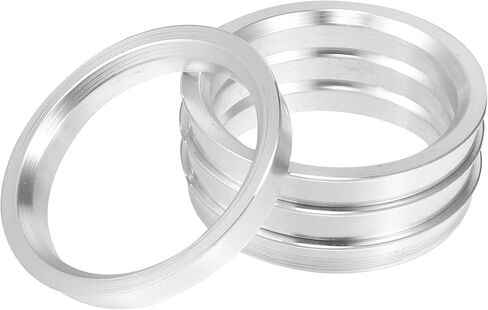 X AUTOHAUX 4pcs OD 70.1mm to ID 65.1mm Aluminum Alloy Car Hub Centric Rings Wheel Bore Center Spacer in Saudi Arabia
