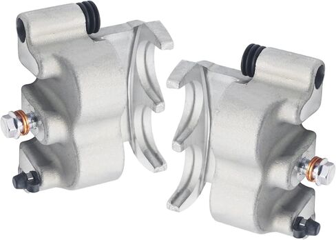 ماسك الفرامل الأمامي الأيسر الأيمن مع وسادات لـ Polaris Ranger 500 EFI 570 700 800 900 902D 1000، HST، RZR 4 800 900 1000 XP/XP 4/S4 RS1، GEM، GENERAL 1000 بدون دعامة تثبيت 1911283 1911284 in Kuwait