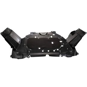 TRQ Lower Engine Splash Shield Compatible with 2015-2020 Honda Fit HO1228147 HO1228148