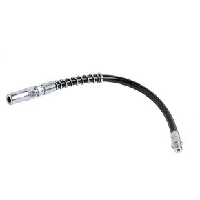 ARES 54033-24-inch Grease Gun Flex Hose - Working Pressure Rating of 4,500 PSI - Coil Spring Provides Non-Slip Grip and Prevents Kinking – Heavy Duty Coupler Included