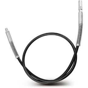 Upgrade 1248HP Grease Gun Hose Fit for Lincoln Power Luber 1218 1224 1230 1236, with Hp Coupler/10000 PSI High-Pressure/48-Inch