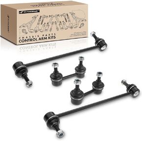 A-Premium Set of 4, Front & Rear Sway Bar Links Kit Stabilizer Bar Links Compatible with Mitsubishi Eclipse 2006-2012, Galant 2004-2012, Endeavor 2004-2011, FWD Only