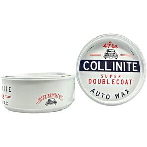 Collinite 476 Super Doublecoat Wax High Gloss Shine + Ultra Durable Hydrophobic Beading & Long-Lasting Paint Protection for Cars, Trucks, and Motorcycles (9 fl oz) - 2 Pack