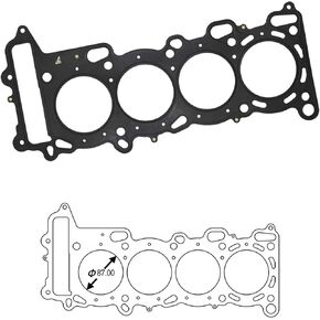 Cylinder Head Gasket for Nissan SR20DET Silvia(Ø87mm/3.43in T:1.35mm/0.05in) OEM#11044-65F03