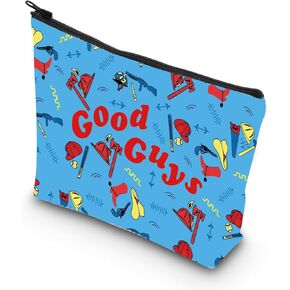 WSNANG Chucky Horrible Movie Makeup Bag Good Guys Zipper Bag Chucky Fans Gifts Zipper Pouch for Horror Movie Lover (Good Guys bag)