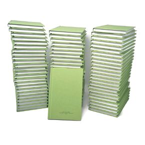 DIY Indispensables 72 Book Bulk Case Pack US Military Log Record Books 5.25 x 8 Inch 96 Sheets with Rugged Sewn Case Binding College Ruled Notebook NSN 7530002223521, Made in USA