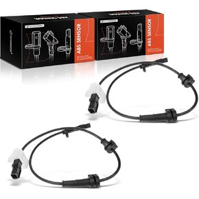 A-Premium ABS Wheel Speed Sensor Compatible with Honda Models - Accord 2013 2014 2015 2016 2017 - Rear Driver and Passenger Side, 2-PC Set, Replace# 57470-T2F-A01