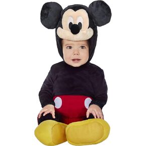 Spirit Halloween Mickey and Friends Baby Mickey Mouse Costume | Officially Licensed | Disney | Jumpsuit Costume