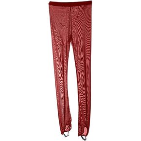 Ice Skating Tights Girls Mesh Breathable Compression Roller Skating Leggings Figure Skating Leggings