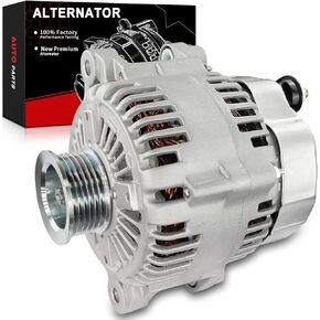 High Output Alternator for:-HYUNDAI Sonata Santa Fe Azera Veracruz Entourage,for:-KIA Sedona Sorento 3.3L 3.8L, Upgrade Alternador 12V 130Amp Rotation CW OE# 373003C120