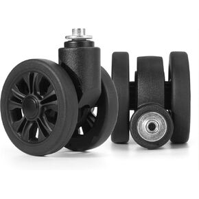 Zoofen Luggage Replacement Wheels 2 pcs Suitcase Replacement Wheels Wear-Resistant Luggage Wheels for Most Suitcase Repair