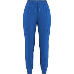 Stretch Rib Scrubs Jogger Pants - Pandamed Women Full Elastic Rib Waistband Jogger Pants Nurse Medical Uniforms Pants PSP731