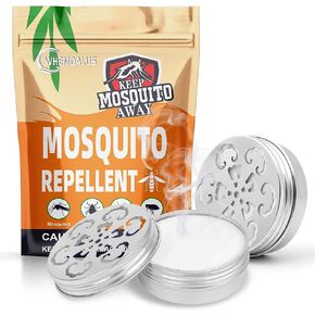 Mosquito Repellent Outdoor Patio,Indoor Mosquito Repellant,Mosquito Repellents for Yard, Mosquito Control for Room, Mosquito Deterrent for Backyard, Camping, Travel 2-Pack