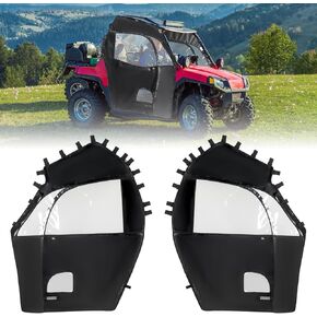 KEMIMOTO Soft UTV Cab Enclosure Compatible with RZR 570 (2014-2020), RZR Trail 570 (2021-2022), RZR 800 and S 800, RZR 900 (2014) - Fits Windshields, Side Mirrors & Roofs.