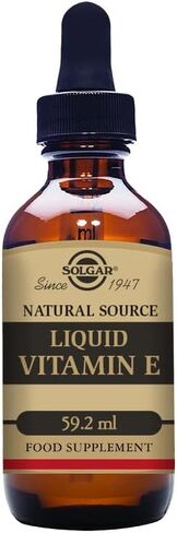 SOLGAR Liquid Vitamin E (with dropper) - 2 fl oz - Mixed Tocopherol Complex - Non-GMO, Vegan, Gluten Free, Dairy Free, Kosher - 118 Servings in Saudi Arabia