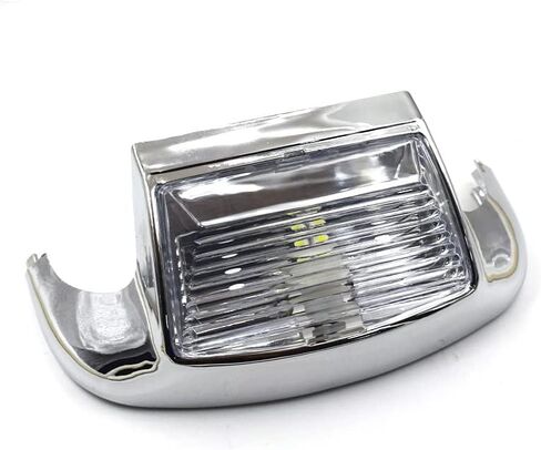 لدراجة Harley Electra Glide Ultra Classic FLHTCU Heritage Softail الكلاسيكية للدراجات النارية الأمامية والخلفية طرف الحاجز ضوء خلفي حافة القيادة مصباح LED (أمامي، كهرماني) in Kuwait