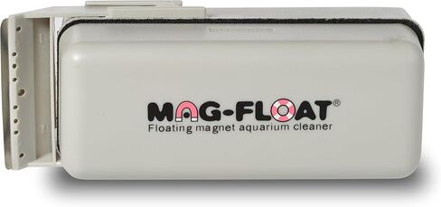 Medium Glass Floating Algae Scraper 125 | Magfloat Magnetic Fish Tank Cleaner | Magnet Scrubber Brush Cleaning Tool for Aquarium in Saudi Arabia