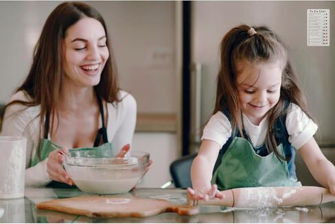 مخطط المهام للمراهقين، مخطط ADHD للبالغين، مخطط الواجبات المنزلية ومخطط ADHD الطول 7.9 بوصة العرض 4.7 بوصة الارتفاع 0.25 بوصة مع ورقة بيضاء قابلة للمسح وقلم قابل للمسح (أبيض) in Kuwait