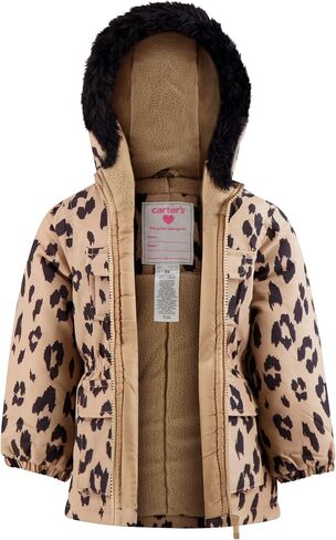 Carter's Girls Heavyweight Jacket, Warm, Hooded, Water-Resistant Winter Coat in Saudi Arabia