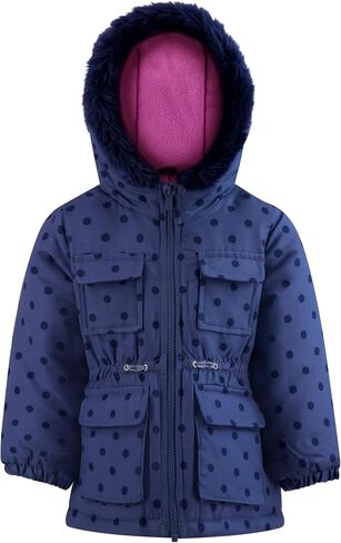 Carter's Girls Heavyweight Jacket, Warm, Hooded, Water-Resistant Winter Coat in Saudi Arabia