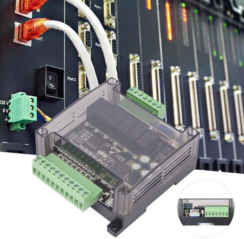 لوحة تحكم منطقية قابلة للبرمجة تيار مستمر 24 فولت، FX1N-14MR وحدة تحكم مرحل لوحة تحكم صناعية، كمبيوتر صناعي in Saudi Arabia